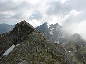 Salita sul Monte Aga dal Rifugio Longo, dove , al ritorno, incontro gli amici che scendono dal Pizzo del Diavolo il 26 lugio 2009  - FOTOGALLERY